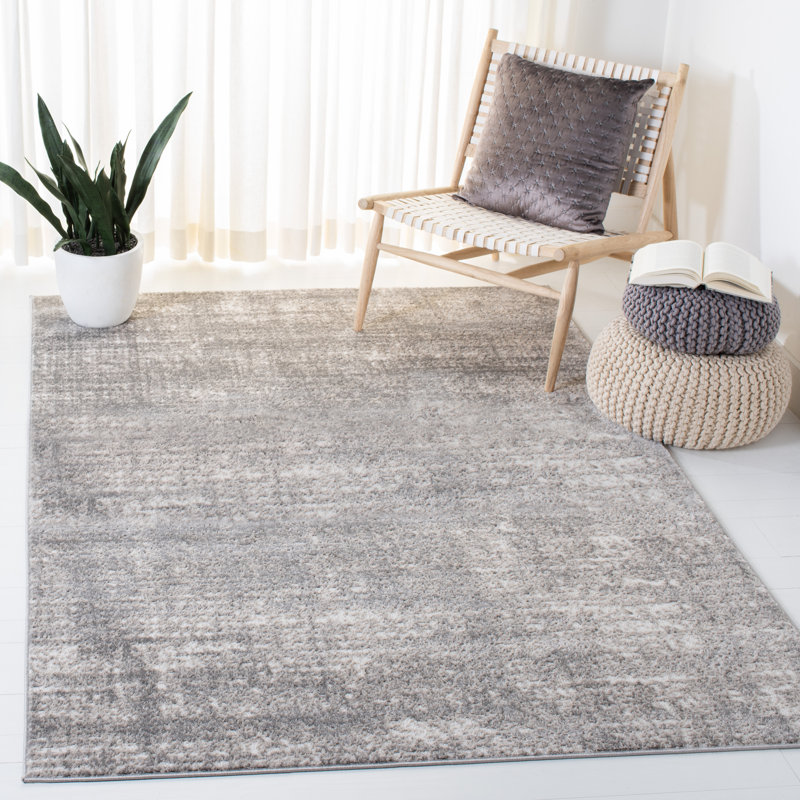 Tapis gris/ivoire, Rectangle 8 pi x 10 pi