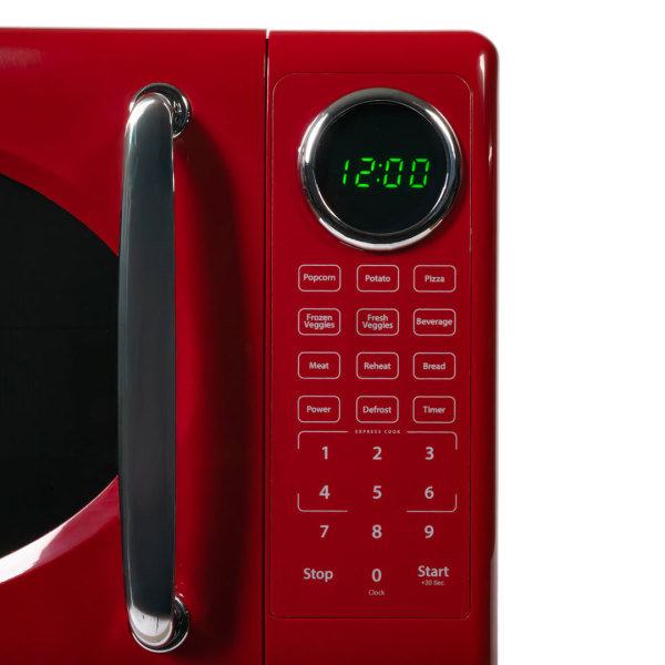 Danby 0,7 pi³ pi. Four à micro-ondes de comptoir en rouge rétro, Rouge