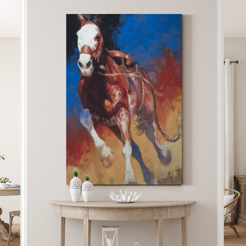 « Renegade », reproduction d’art sur toile tendue, H 36 po x l 24 po x P 1 po