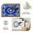 Cobalt Blue Classic Medallion Rug carpet-easy to clean, machine-washable, soft and comfortable; suitable for door mats, kitchens, living rooms, bedrooms, corridors, and laundry areas. Easy to clean, durable carpet for home decoration.-130438269