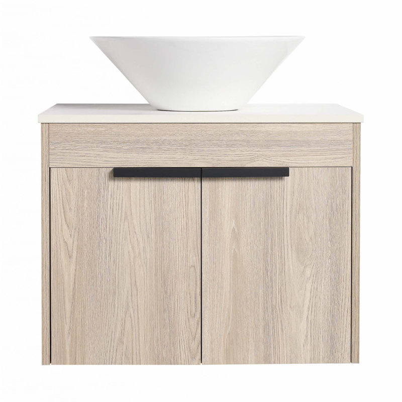 Ensemble de meuble-lavabo mural, 24"
