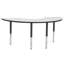 Table d'activité demi-lune effaçable à sec avec pieds réglables - blanc / noir-1173506778-1173506779-1195166483