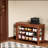 Solid wood shoe rack shoe bench