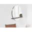 Miroir d'appoint moderne avec tablettes