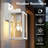 Dusk to Dawn Outdoor Wall Lantern 2 Pack (Bulbs not Included)-361083630