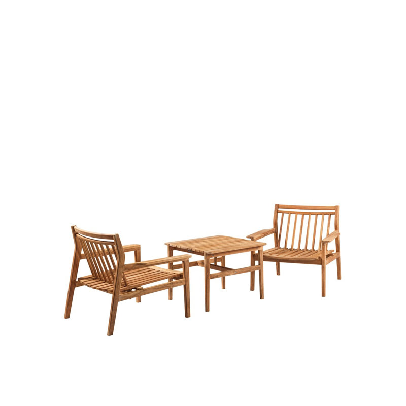 Sammen Outdoor Square Teak Garden Table