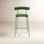 Tabouret de bar et de comptoir en velours Geraldina-1042011620-1042011623
