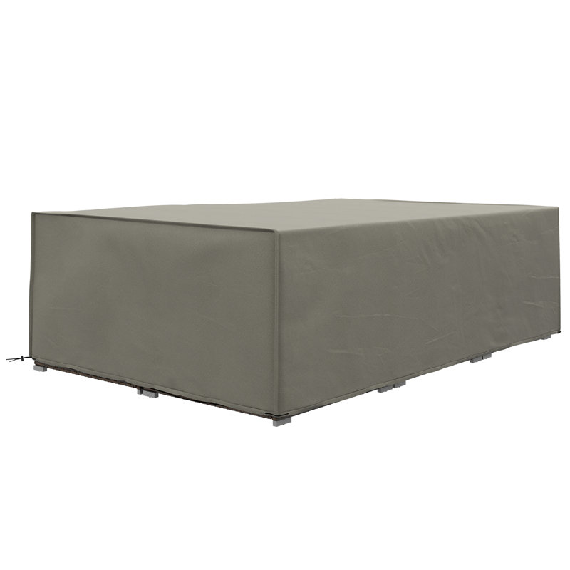Outsunny Garden Furniture Cover Waterproof Anti-UV 222 x 155 x 67cm, Grey