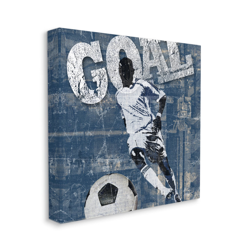 Soccer Soccer, H 30 po x l 30 po x P 1,5 po