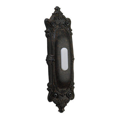 Toasted Sienna Door Chime Button