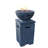 Athislus Liquid Concrete Column Fire Pit-1072230692