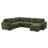 Hoelscher U Shaped Sleeper Corner Sectional Pull Out Sofa Bed With Storage Space-394412525