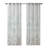 Burnout Printed Curtain Panel Pair(2 Pcs Window Panels)-1474157081