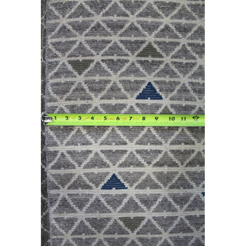 Tapis gris / bleu, Rectangle 6 pi x 9 pi