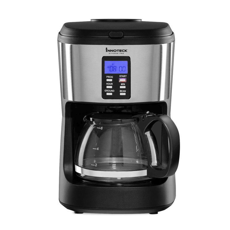 Innoteck Kitchen Pro Automatic Drip 0.75L Grind & Brew Coffee Maker