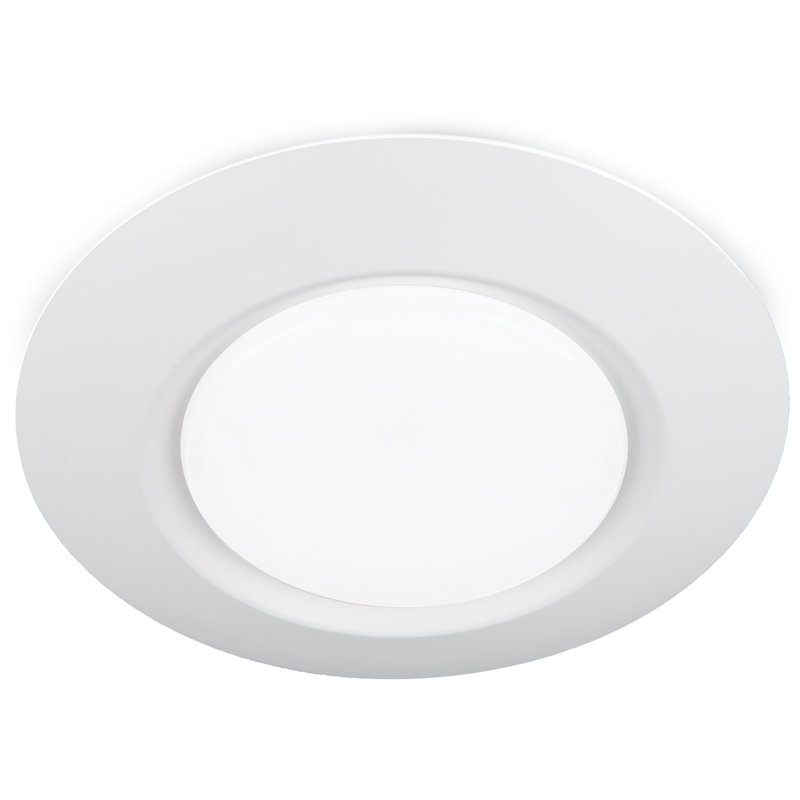 Plafonnier encastré 1 lumière à del simple 7,5 po Tattersall