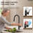 Dual-Function Single-Handle Pull-Down Kitchen Faucet with Swivel Spout-125426647