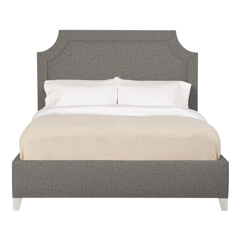 Audrey/Asher Solid Wood Bed, Instant Parchment, No, Casa Blanca
