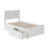 Kindig Solid Wood Coastal Cottage Platform Bed with Matching Footboard and Storage Drawers-2125754673-2125754672