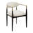 Uttermost Moxie White Dining Arm Chair