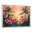 Chui, fleurs d'hibiscus en harmonie tropicale II - art mural hibiscus-479283806-479283747-479283745