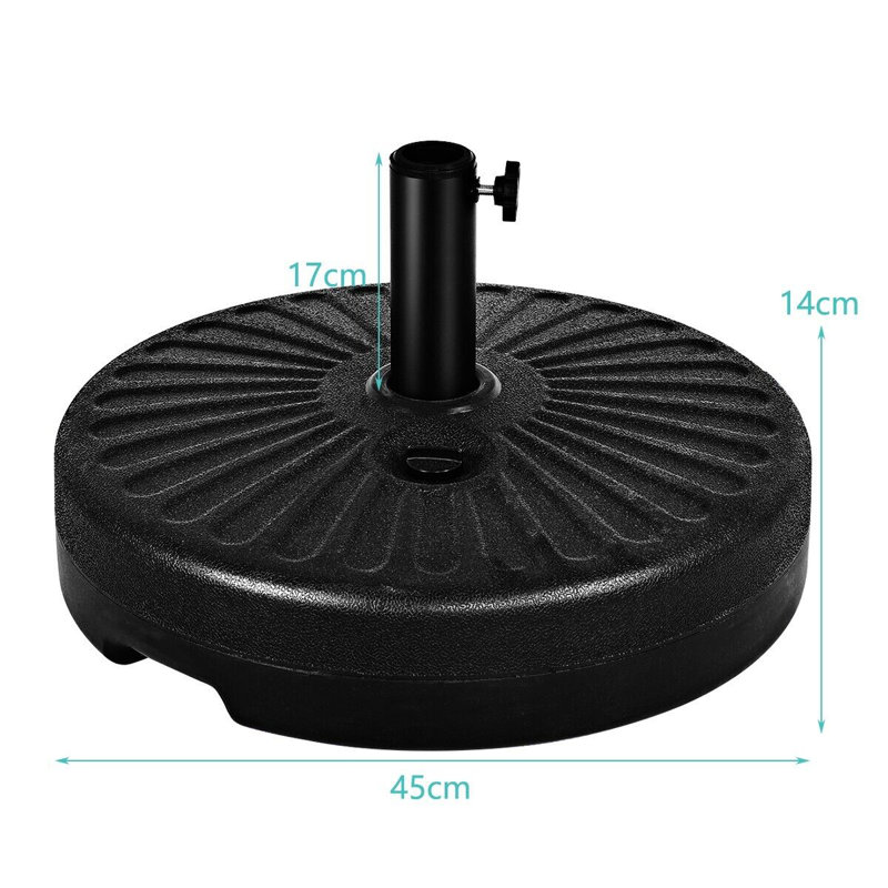 Bromleigh Plastic Free Standing Umbrella Base