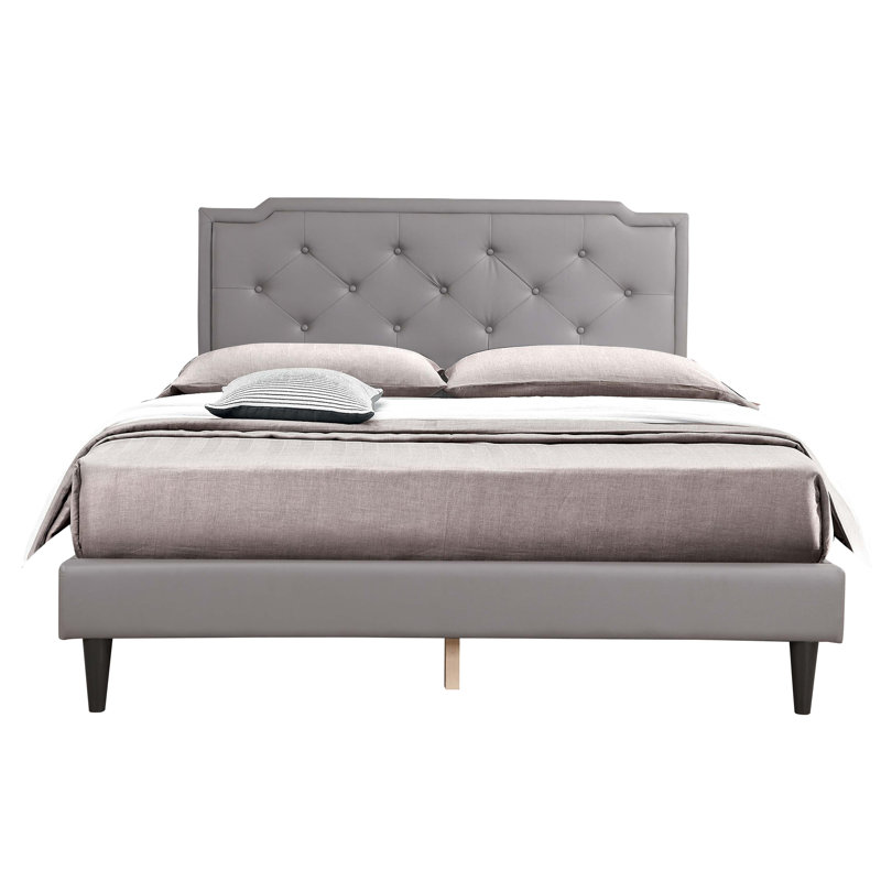 Lit chic, Complète, Light Grey