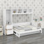 Lit escamotable Murphy avec placard et tiroirs-1915999308