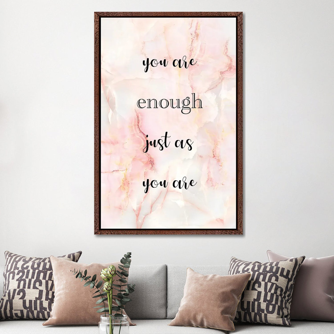 You Are Enough by Victoria Brown - Gallery-Wrapped Canvas Giclée on Canvas