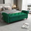 Banc de lit 63 po en velours vert