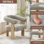 Chaise avec accoudoirs rembourrée Mamanbai-752395748