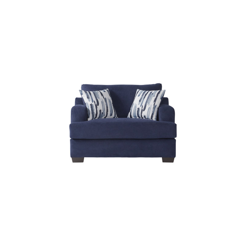 Cuddle Chair, Cameo bleu marine