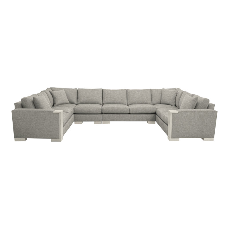 Abingdon By Michael Weiss Upholstered Sectional Symmetrical, Tarbee Pebble, Wrenn