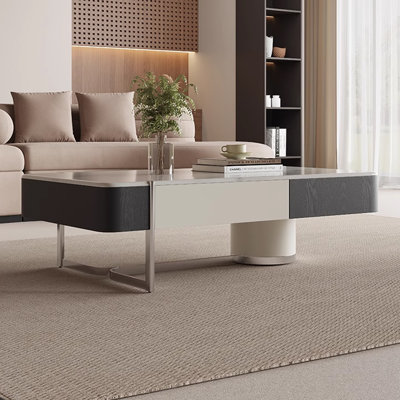Table basse moderne de style Wabi-sabi