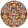 Hollaway Floral Handmade Tufted Wool Red/Orange Area Rug
