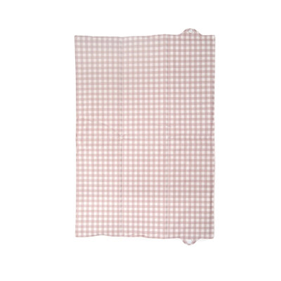 Gingham Foldable Travel Changing Mat