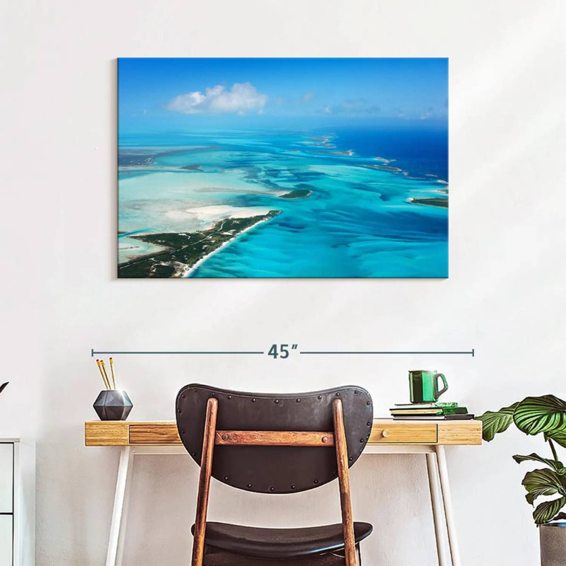 Gillard, Bahamas, îles paradisiaques, H 26 po x l 39 po