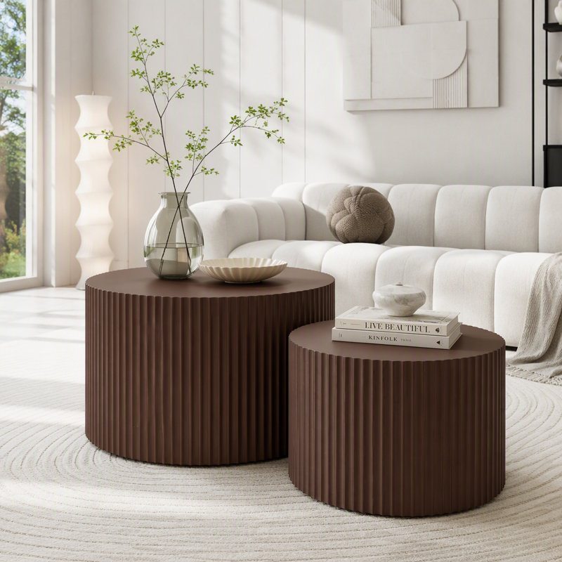 Coffee Table, Dark Brown
