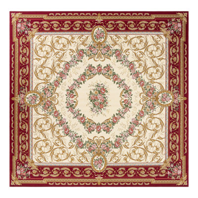 Indoor/Outdoor Traditional Area Rug