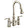 Weymouth Pull Down Touch Double Handle Kitchen Faucet