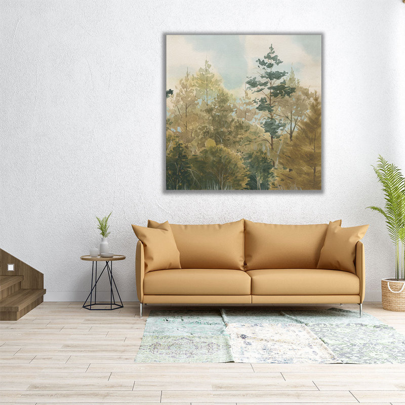 Entre les saisons II - reproduction d'art sur toile, H 24 po x l 24 po