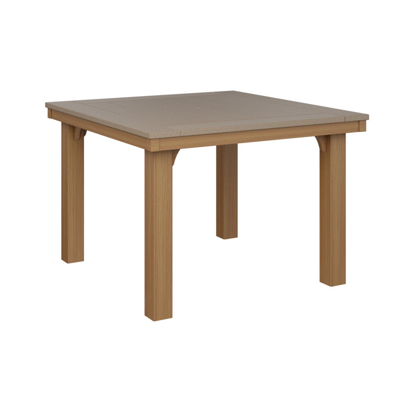 Table de salle à manger berlinoise Berlin, Gris fumée, Écume de mer, écume de mer