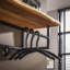 Ebeling Solid Wood Wall 6 - Hook Wall Mounted Coat Rack