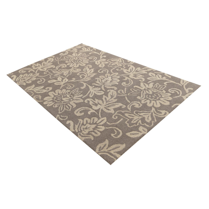 Tapis taupe 5x8