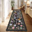 Tapis festonné moderne antidérapant Farmhouse Floral-1123934692