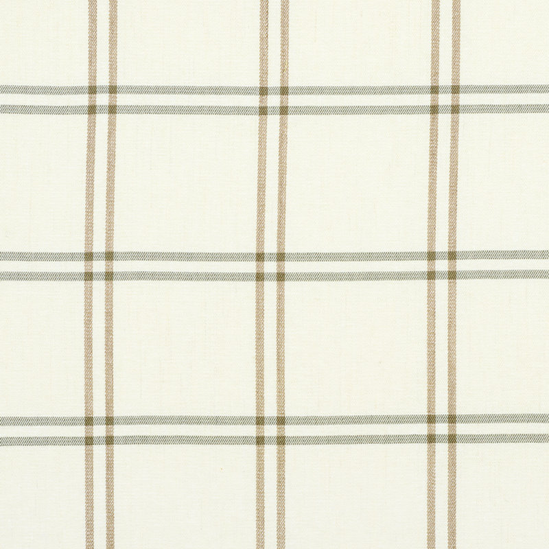 Tissu à carreaux du Luberon, Naturel
