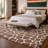 Premium Machine Washable Dream Shag Giraffe Rug-713821914-713821908