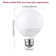 G25 LED Vanity Globe Light Bulbs, 40W Equivalent, E26 Base, 5000K Daylight