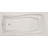Charlotte 72'' x 36'' Soaking Acrylic Bathtub-9227805-88749998