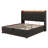 Upholstered Bed, 360 Surround LED Function, Buttons/Apps/Remote Control, Hydraulic Storage Bed With USB Type-C Charging-920729830-906628123